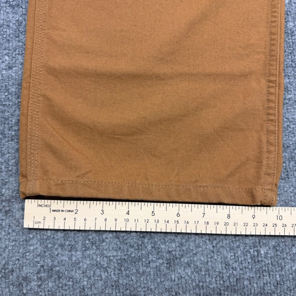 NWT Carhartt B11 BRN Canvas Relaxed Fit Utility Work Pants Men's 44x36 Brown - Picture 3 of 11